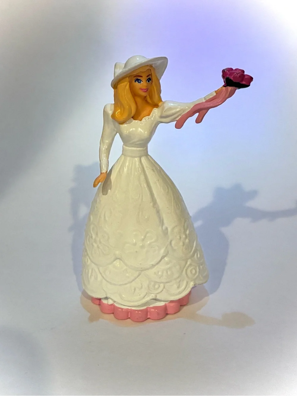 Vintage Barbie Bride Figure, PVC, by Applause, 1990